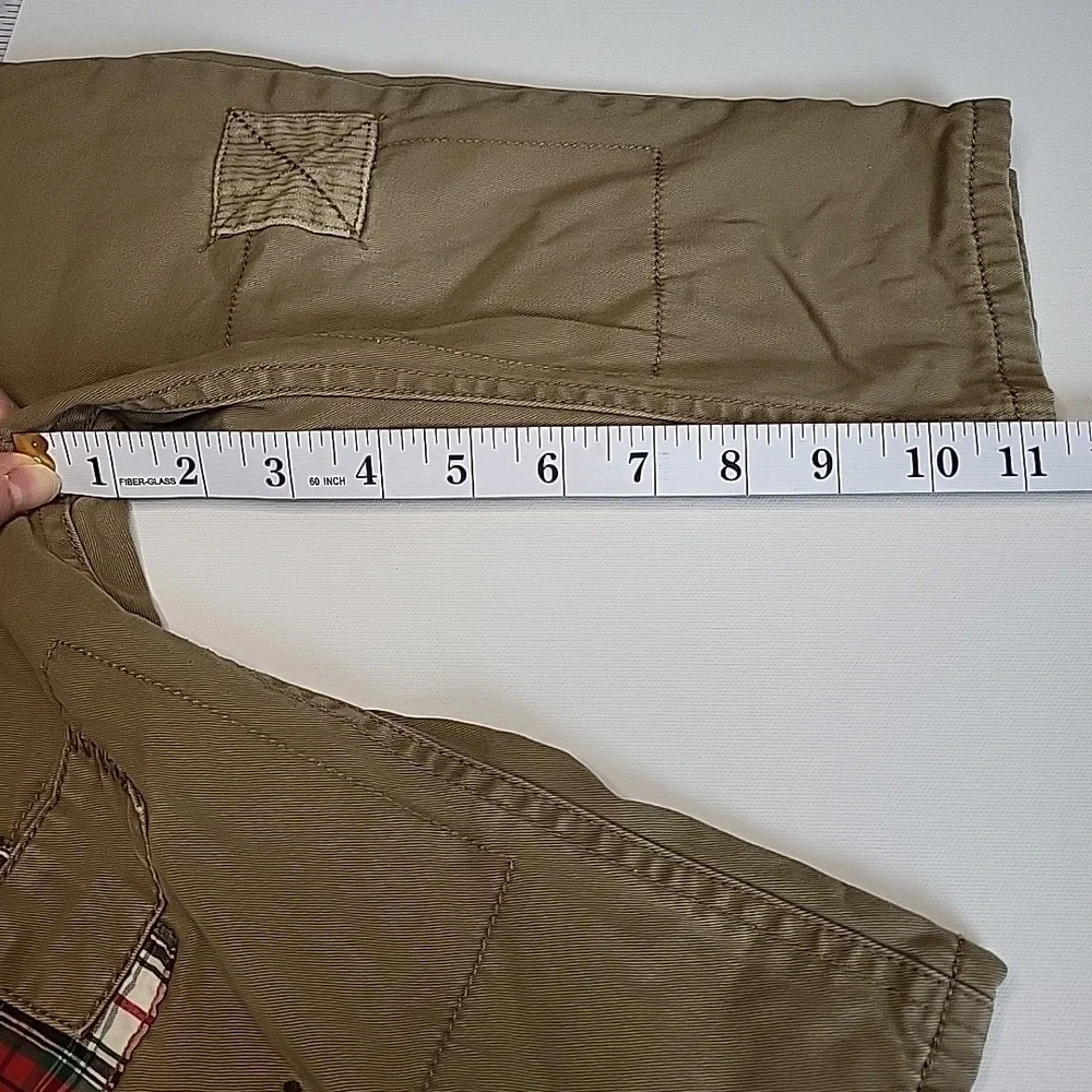 OSHKOSH B'GOSH‎ Boys Embroidered Reindeer Lined Tan/Brown Pants 24mo